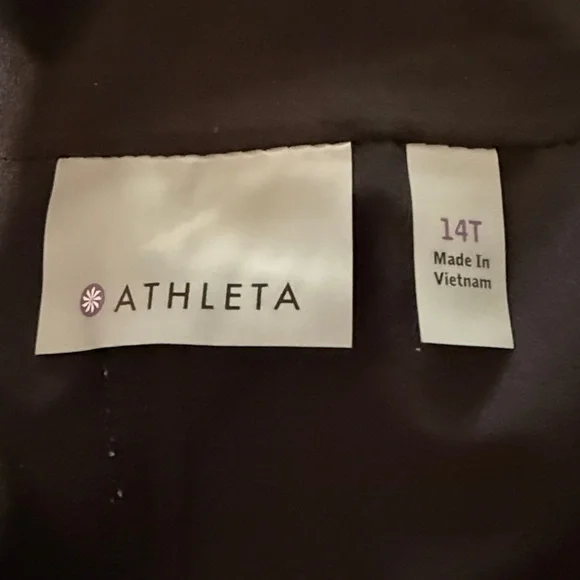 Athleta Black Skort size 14T - Picture 6 of 9